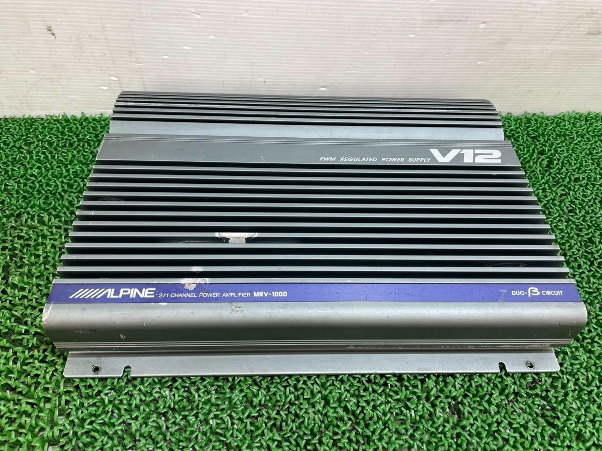 ⭐️ALPINE MRV-1000 アンプ Alpine MRV-1000 V12 Power Amplifier | 2/1 Channel | 400W RMS