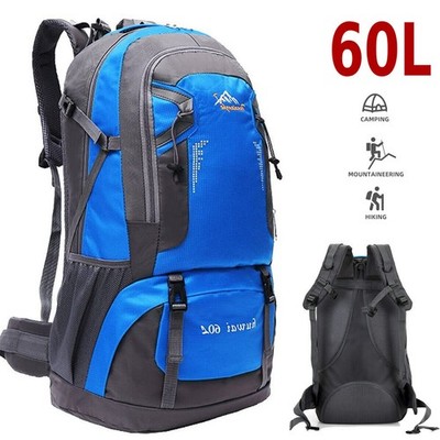 60L Rucksack Wasserdicht wanderrucksack Trekking Reiserucksack Groß Herren&Damen