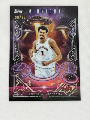 Topps 2025-26 Midnight Daydreamers Victor Wembanyama Twilight /99 DD-10 Spurs SP