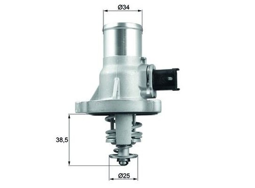 KÜHLFLÜSSIGKEIT KÜHLER THERMOSTAT MAHLE ORIGINAL TM 41 105 P FÜR CHEVROLET - Picture 2 of 6
