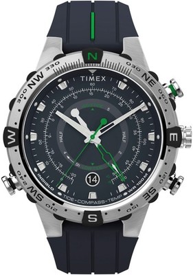 TIMEX Herren Armbanduhr Expedition Tide-Temp-Compass TW2V22100 Quarz Datum 45mm