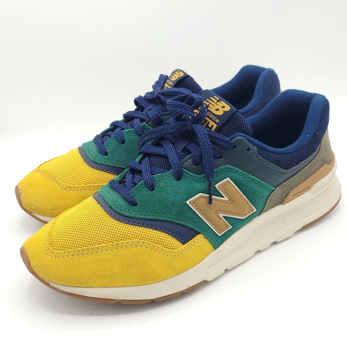 NEW BALANCE CM997HVN SPRUCE GOLD  MULTICOLOR MEN SNEAKERS SHOES SIZE  11 D New Balance 997H Spruce Gold | eBay main image 2