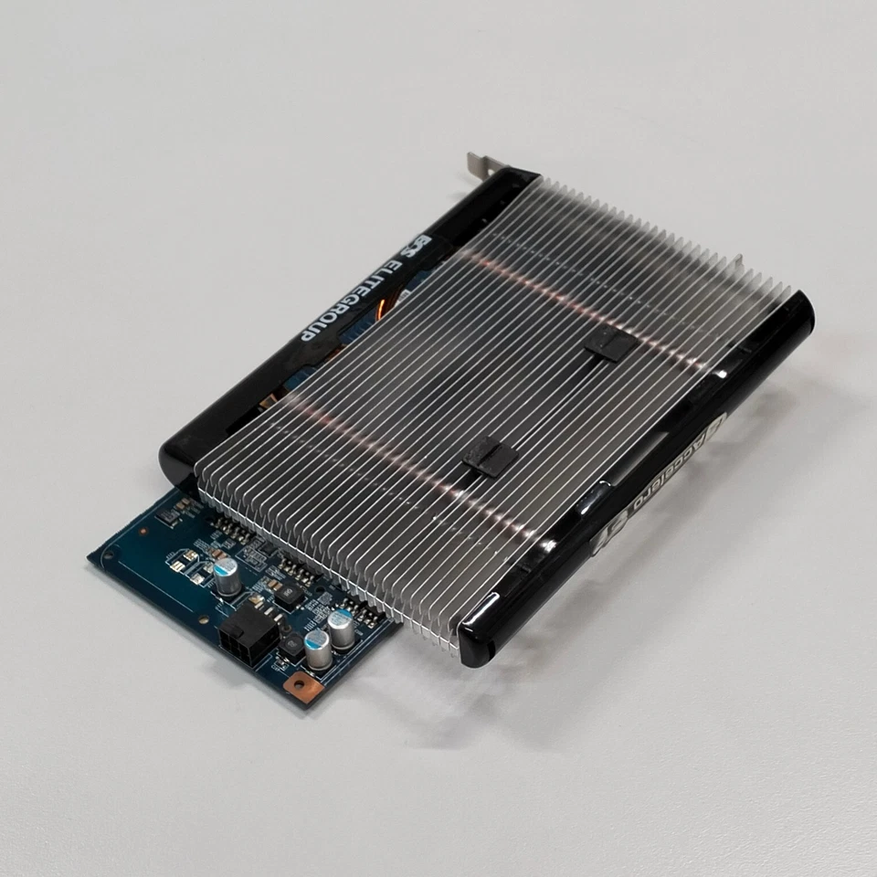 ECS EliteGroup NVIDIA 9600GT 512MB DDR3 PCIe 2.0 x16 Passive Cooled Graphics GPU - Image 4 of 4