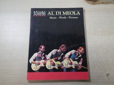 Al Di Meola Music Words Pictures Artist Transcriptions Songbook 1983 Hal Leonard