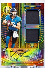 TREVOR LAWRENCE ROOKIE PATCH AUTO - 2021 PANINI GOLD STANDARD RC RPA /75