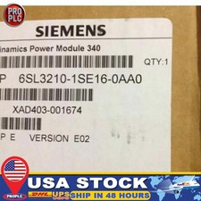 New Siemens 6SL3210-1SE26-0UA0 converter Power Module PM340 6SL3 210-1SE26-0UA0