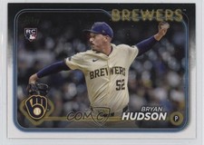2024 Topps Update Golden Mirror Image Variation Bryan Hudson #US105 1q22