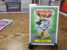 2022 Topps Garbage Pail Kids Book Worms Gross Adaptations Lou Manji #9 