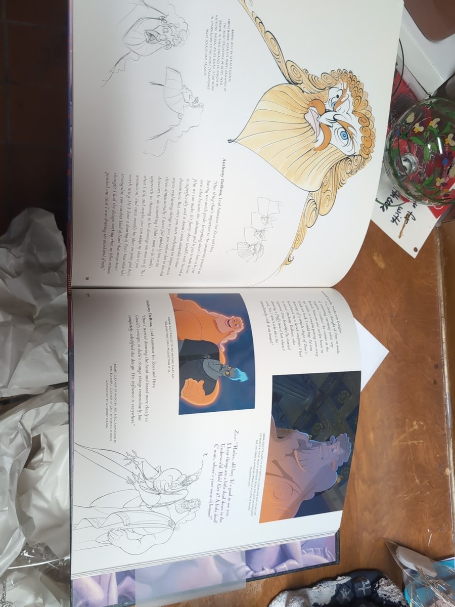 Art of Hercules : The Chaos of Creation by Stephen Rebello (1997