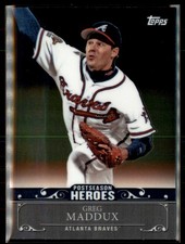 2013 Topps Chrome Update Series - Postseason Heroes Greg Maddux #PH-5