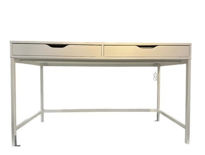 New IKEA ALEX White Office Desk 132x58 cm (52x22 ⅞ 