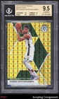 2019-20 Panini Mosaic Mosaic Gold #75 Giannis Antetokounmpo 05/10 BGS 9.5