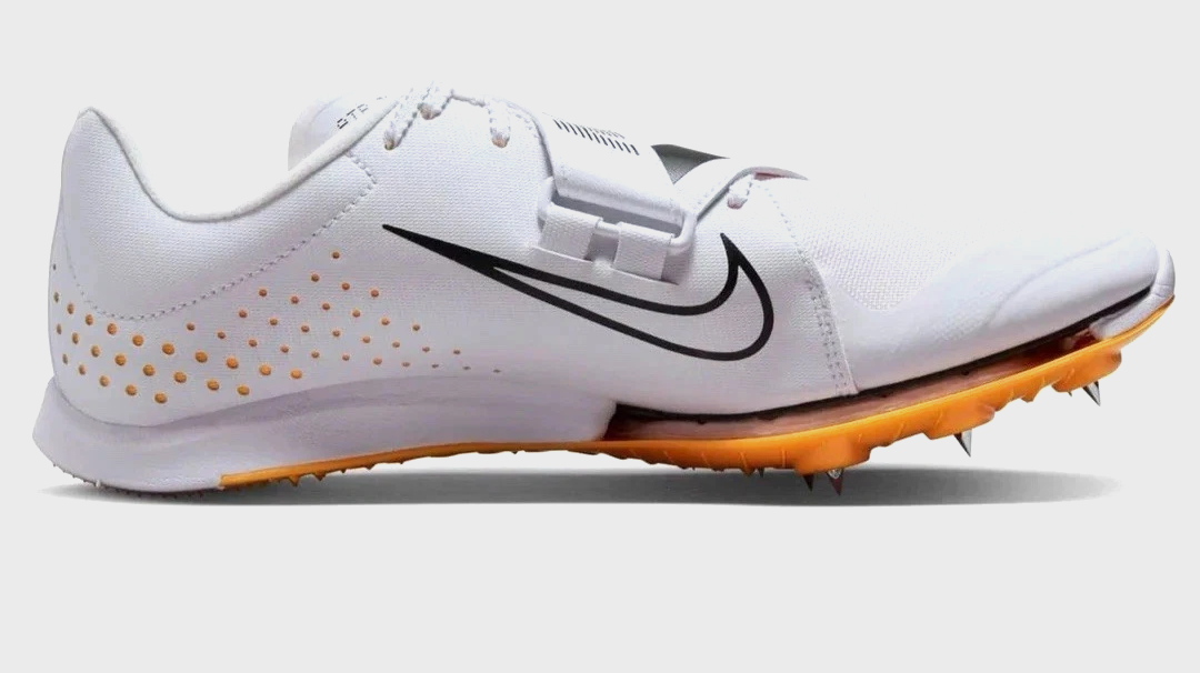 Nike Air Zoom Long Jump Elite Shoes Men's 12 White Hyper Pink Orange CT0079 101