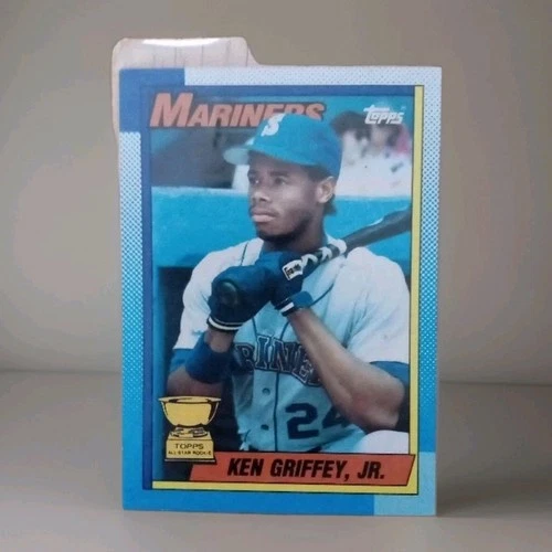1990 Topps - Ken Griffey Jr. Error Card #336 (Plus Free 1992 Upper Deck #424)