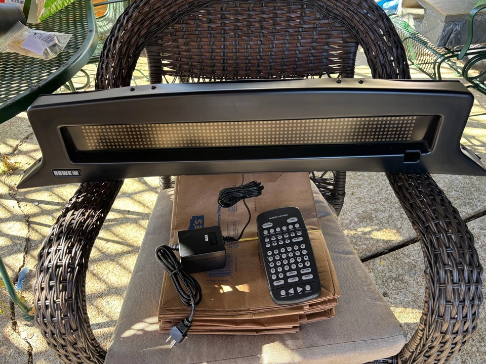 ROWE MODEL G STARLIGHT BETA-BRITE COLOR SCROLLING LED LIGHT BAR NEW - Image 2 of 4