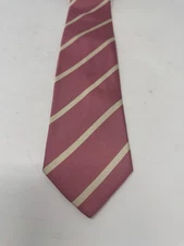 E. Marinella Napoli Silk Striped Tie Handcrafted Italy Excellent Condition