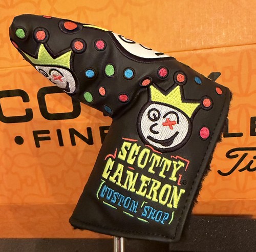 Scotty Cameron Neon Jackpot Johnny Blade Putter Headcover Custom Shop