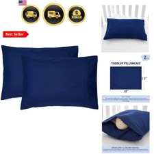 Toddler Pillowcases 13x18 Travel Pillow Case Set of 2, Small Pillow Case Fits...