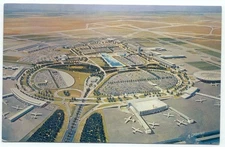 New York International Airport NYC Vintage Postcard New York City