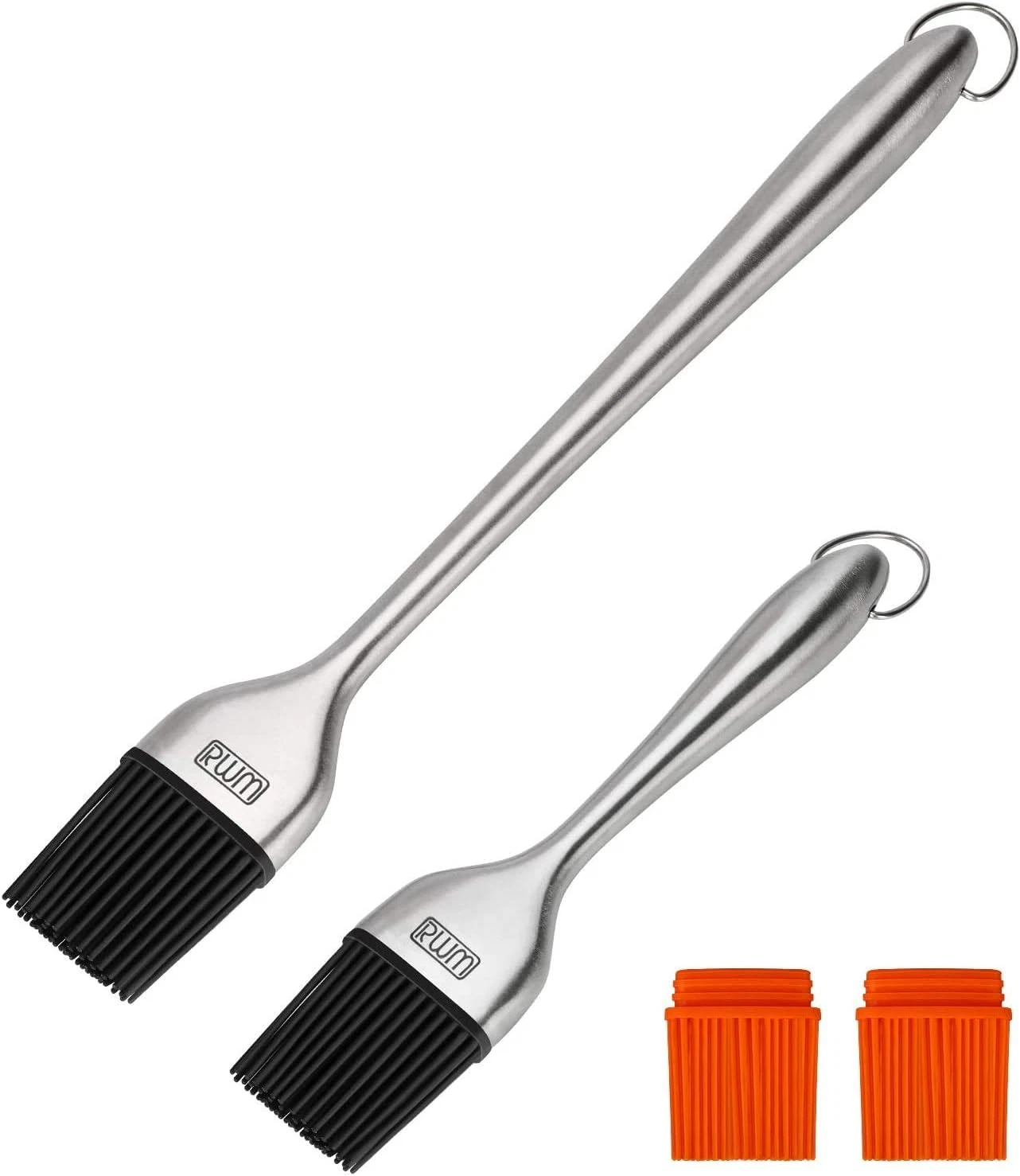 Basting Brush - Grilling BBQ Baking, Pastry and Oil Stainless Steel Brushes with
Opens in a new wind