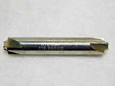 Harvey Tool Carbide Corner Rounding End Mill Double End .118"r x 5º 4FL 21118