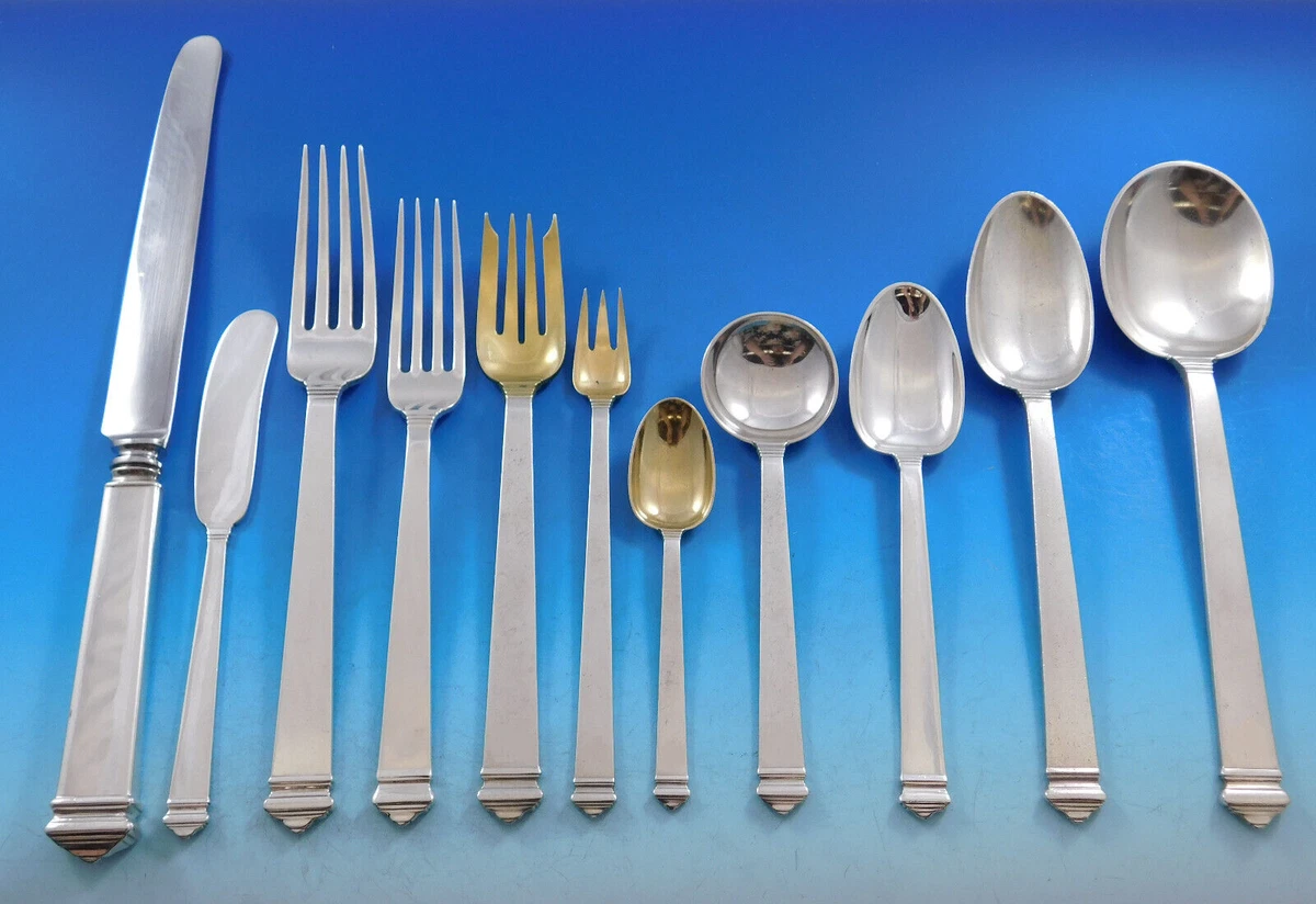 Tiffany hampton sterling silver best sale flatware