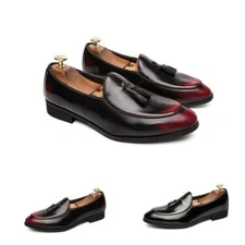 Oxfords Mens casual  Slip On Gommino Loafers Leather Party Shoes