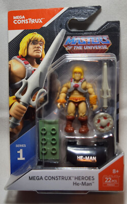 Mega Construx Masters of the Universe MOTU He-Man Series 1 NEW