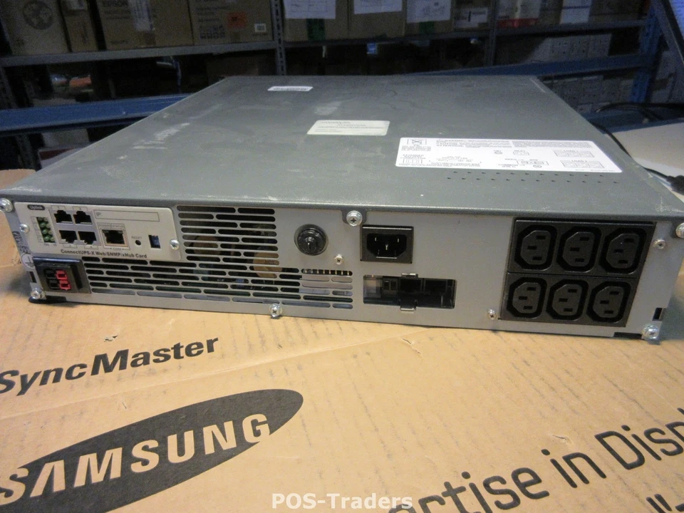 AVAYA EATON PW9125 1500i UPS 230V 1500VA Rack Mount INCL SNMP in C14/Out (6) C13 - Bild 2 von 3