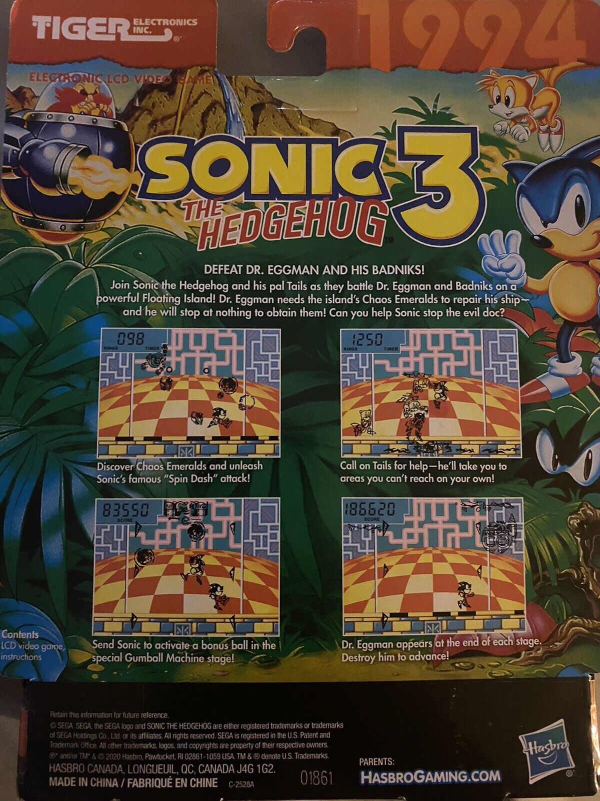 Tiger® Sonic The Hedgehog™ 3 Electronic Game, 1 ct - Kroger