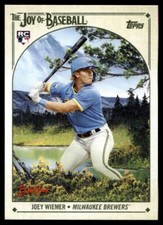 2023 Topps Joy of Baseball Bob Ross Joey Wiemer Rookie A49 #21
