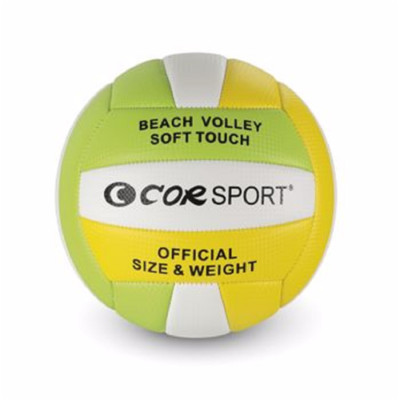 PALLONE Beach Volley Cucito Sintetico Multicolor Giallo