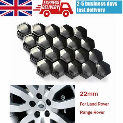 20x22mm Wheel Nut Bolt Covers Caps fit Land Rover Range Rover Vauxhall Insignia