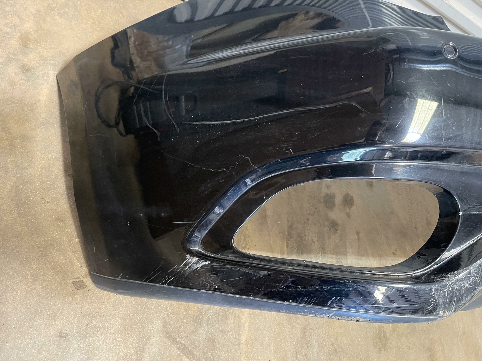 08-13 MASERATI GRANTURISMO 4.2L REAR BUMPER COVER ASSEMBLY OEM W/PARKING SENSORS