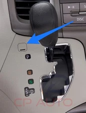 10 - 13 TOYOTA SIENNA SHIFT LOCK RELEASE BUTTON SHIFTER CAP COVER TRIM OEM NEW