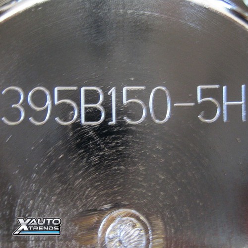 KMC 673 Skitch Chrome Wheel Rim Center Cap 395B150-5H - Picture 2 of 2