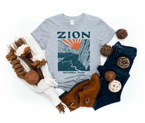 Vintage Zion National Park Utah Unisex 