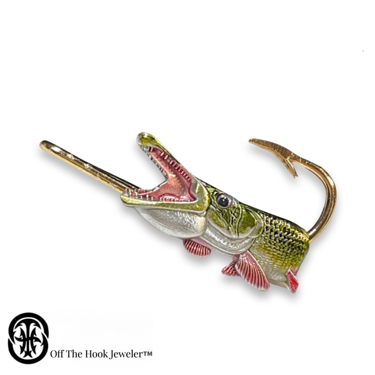 alligator gar fishing hooks "WildLife" / Catfish Rig shaped body armored with ganoid scales My newest rig for alligator