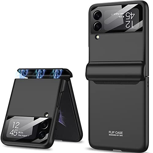 Custodia per Samsung Galaxy Z Flip 4 Costruito Nella Copertura Lente (Z2Y)