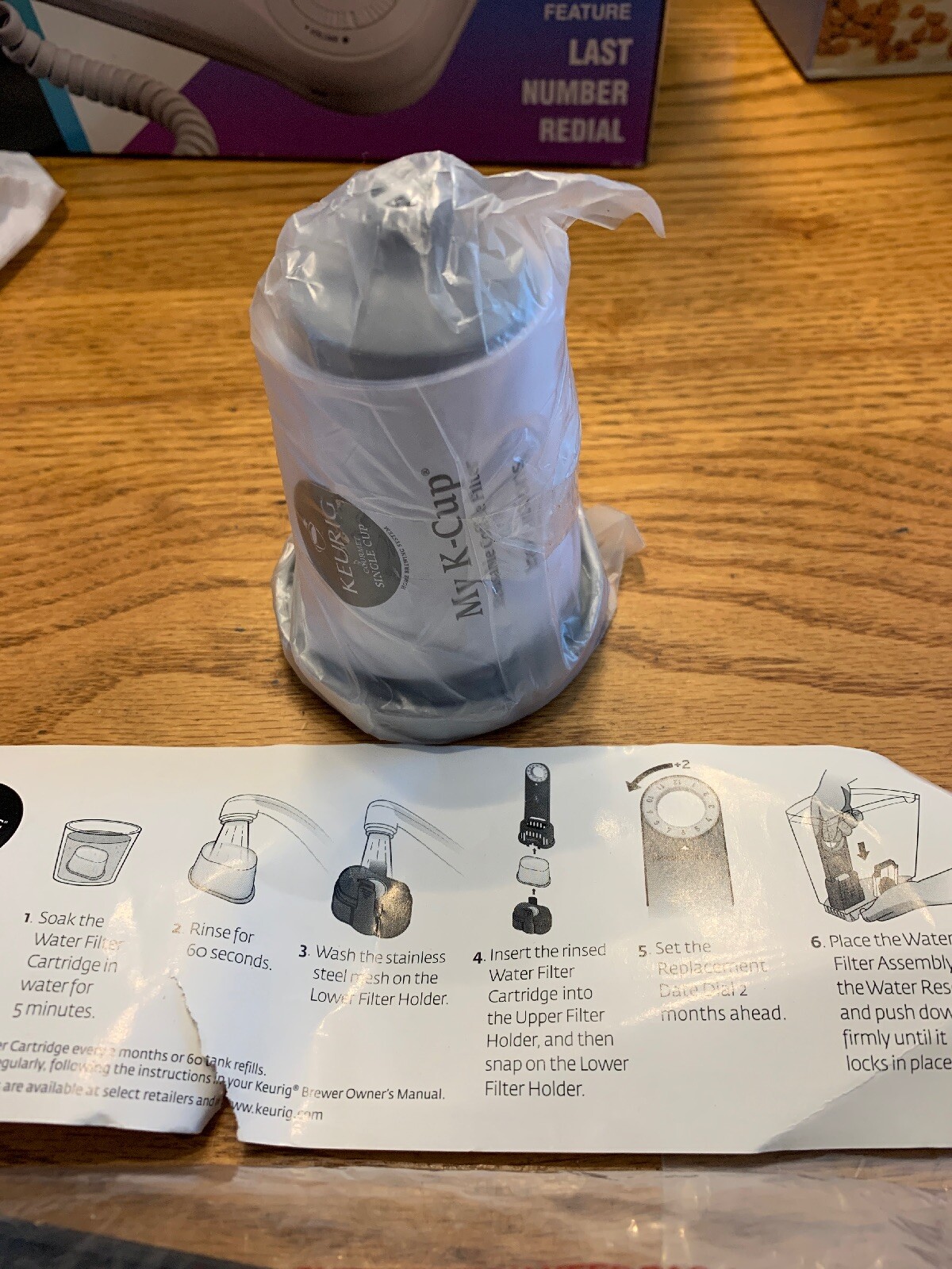 NEW MY KCup Reusable Replacement Coffee Filter &Water Filter Holder