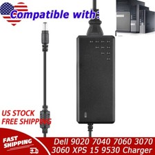 For Dell 9020 7040 7060 3070 3060 XPS 15 9530 AC Adapter Charger Power Cord 90W