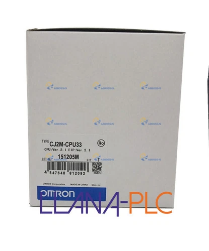 1pcs Omron Brand New CJ2M-CPU33 CJ2MCPU33 PLC New IN BOX Expedited Shipping