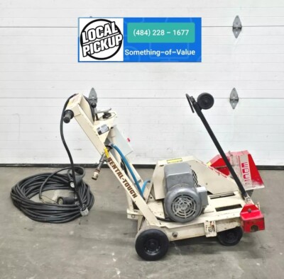 Edco Concrete Cut-off Pavement Saw Electric Motor