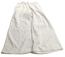 Zara Women's White Drawstring Sweatpants Large