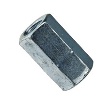 Dadi esagonali altezza = diametro x 3 - simili DIN 6334 10 acciaio zincato zincato