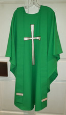 PRIEST CLERGY OFFICIANT VESTMENT CHASUBLE  STOLE GOOD SHEPHERD VESTMENTS