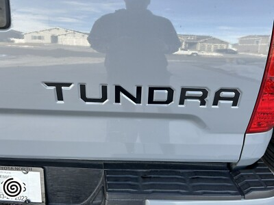 #ad BLACK Tailgate Insert Letters Decal Vinyl Stickers for Toyota Tundra 2014 2021 $9.95