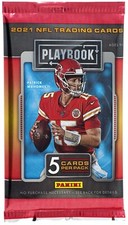 NFL Panini 2021 Playbook Football Trading Card MEGA Box Pack [5 Cards]
