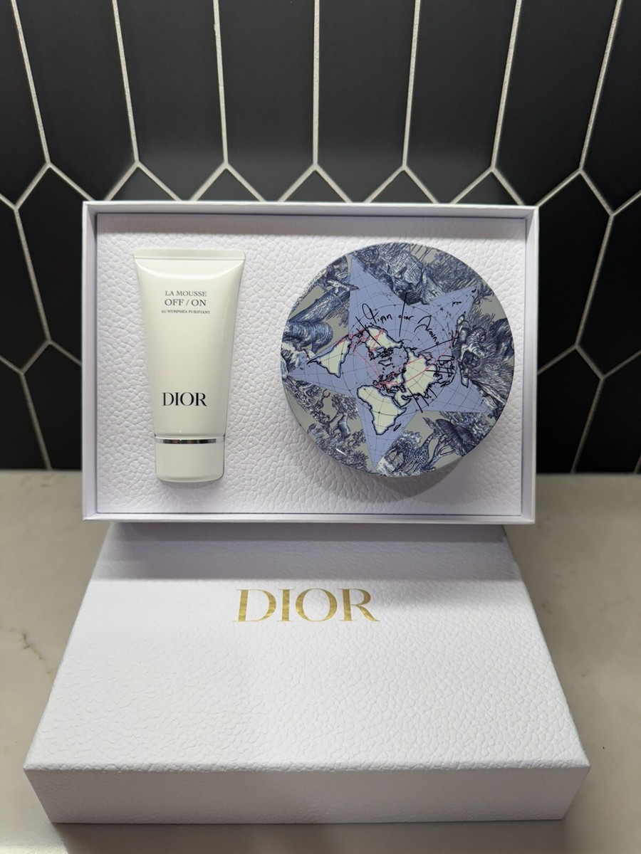 DIOR Around The World Gift Set La Mousse Off/On + Round Box w 10