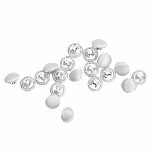 20x 10mm Smooth Satin Covered Metal Shank Buttons for Tuxedo Suit_Blouses Coat - Picture 43 of 79